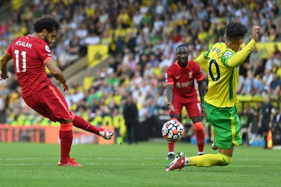  萨拉赫传射建功利物浦三球完胜阿森纳  